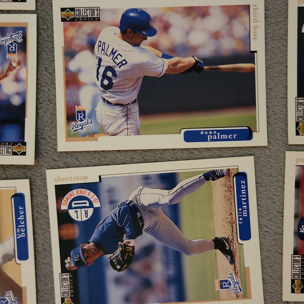 Vintage 1998 Upper Deck Royals Baseball Trading Cards - Picture 6 of 16
